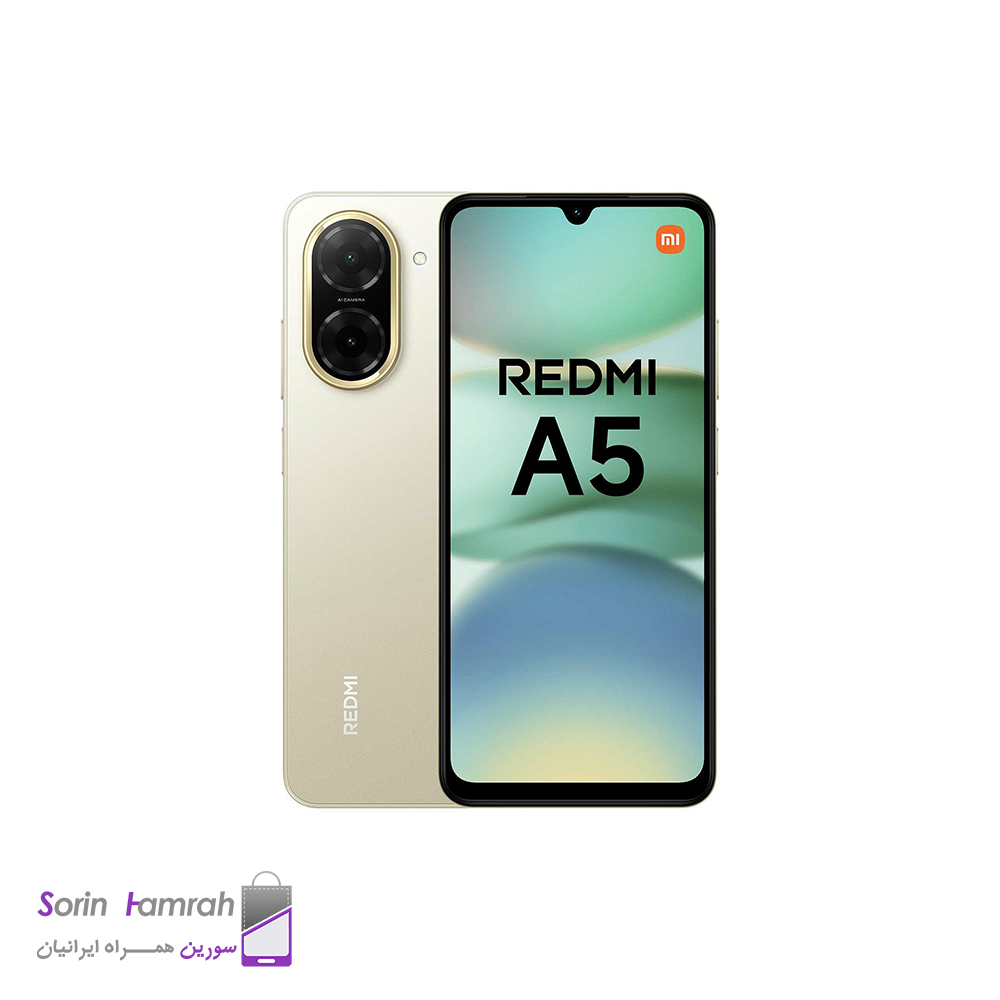 گوشی موبایل شیائومی مدل Redmi A5 4G ظرفیت 128 گیگابایت رم 4 گیگابایت